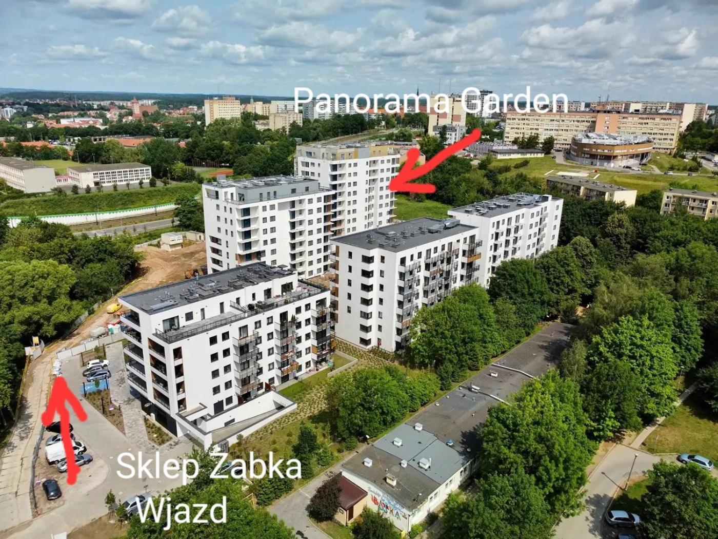 Ferienwohnung Panorama Garden Allenstein Exterior foto